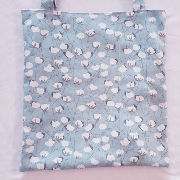 Handmade flat tote bag - Picture 3 of 7